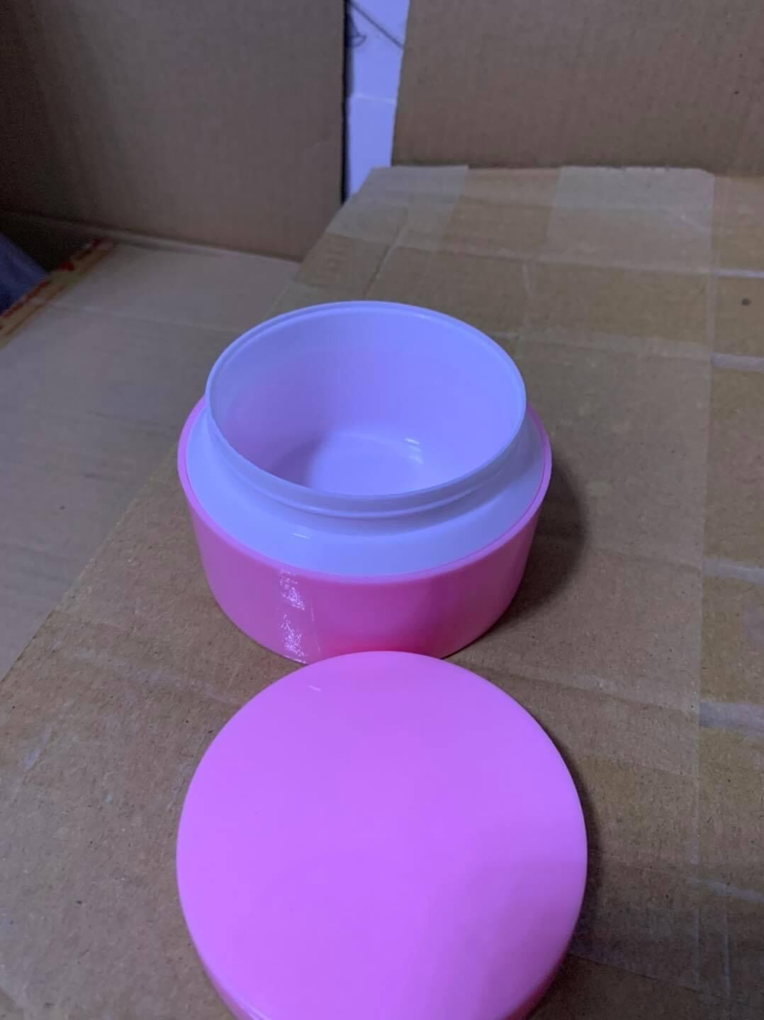 Combo 10 hủ hồng viền trắng 200G