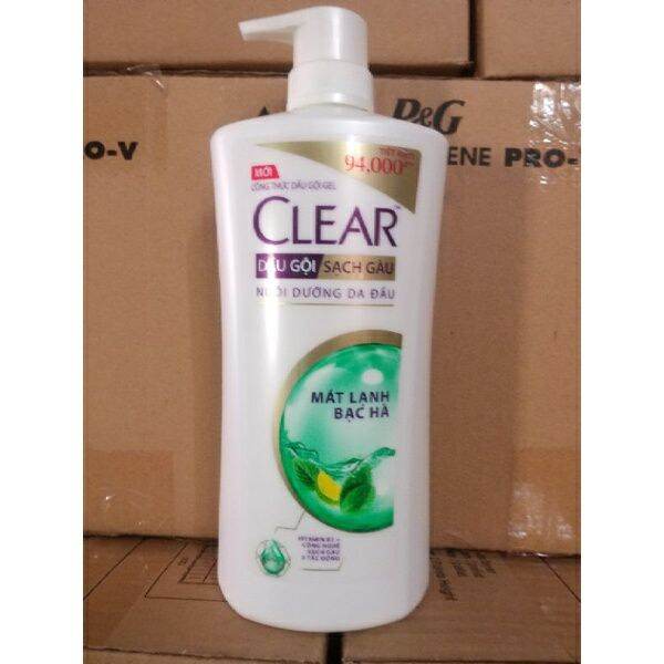 Dầu gội CLEAR 880ml Mát Lạnh Bạc Hà