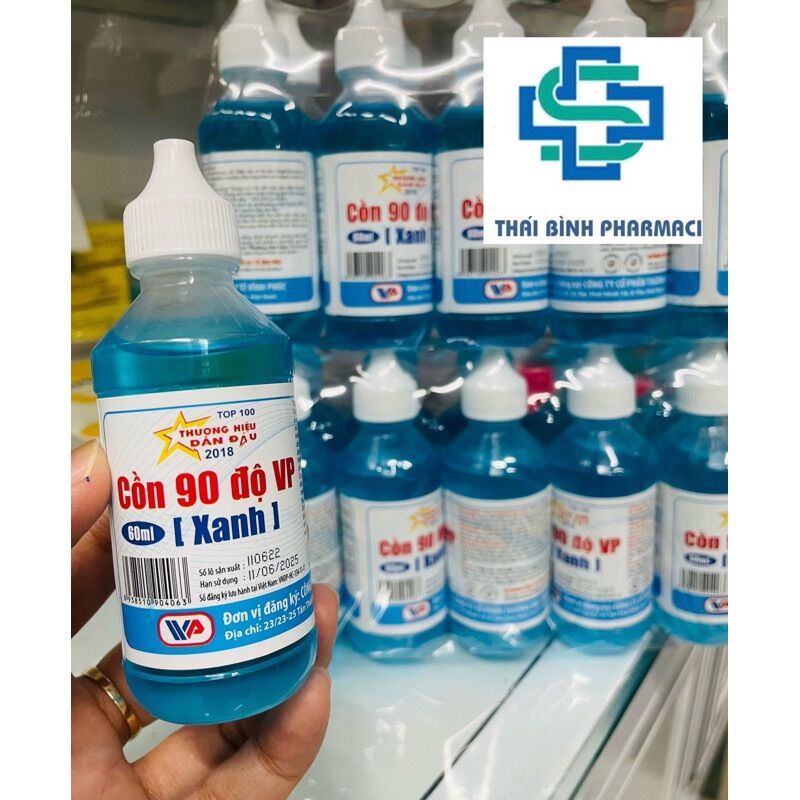 Cồn 90 Độ - chai 60ml