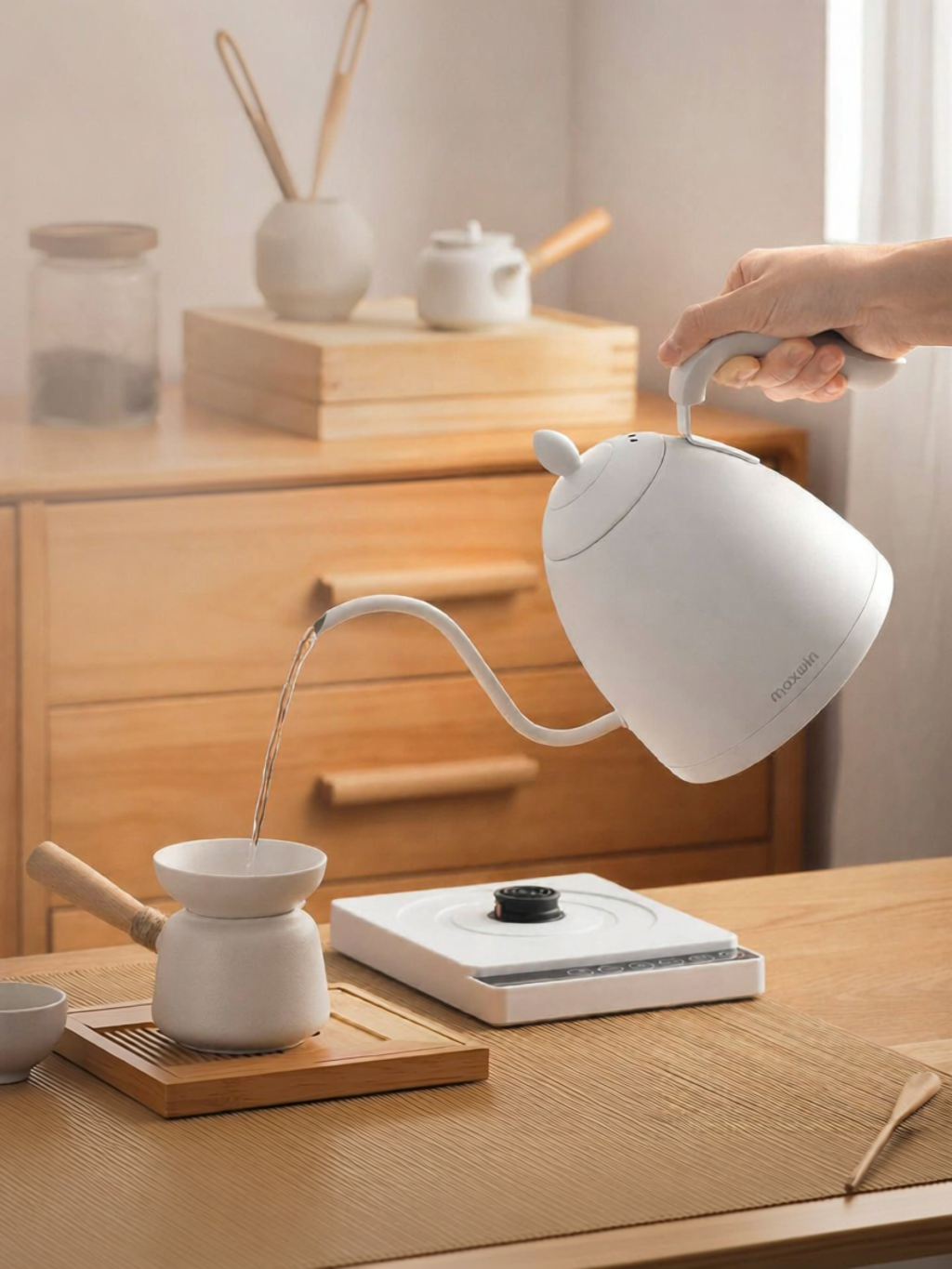 Thermal Electric Kettle for Brewing Tea and Coffee