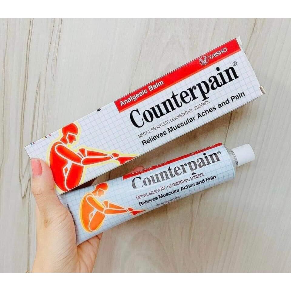 Dầu xoa bóp Counterpain Thái Lan tuýp 120gr