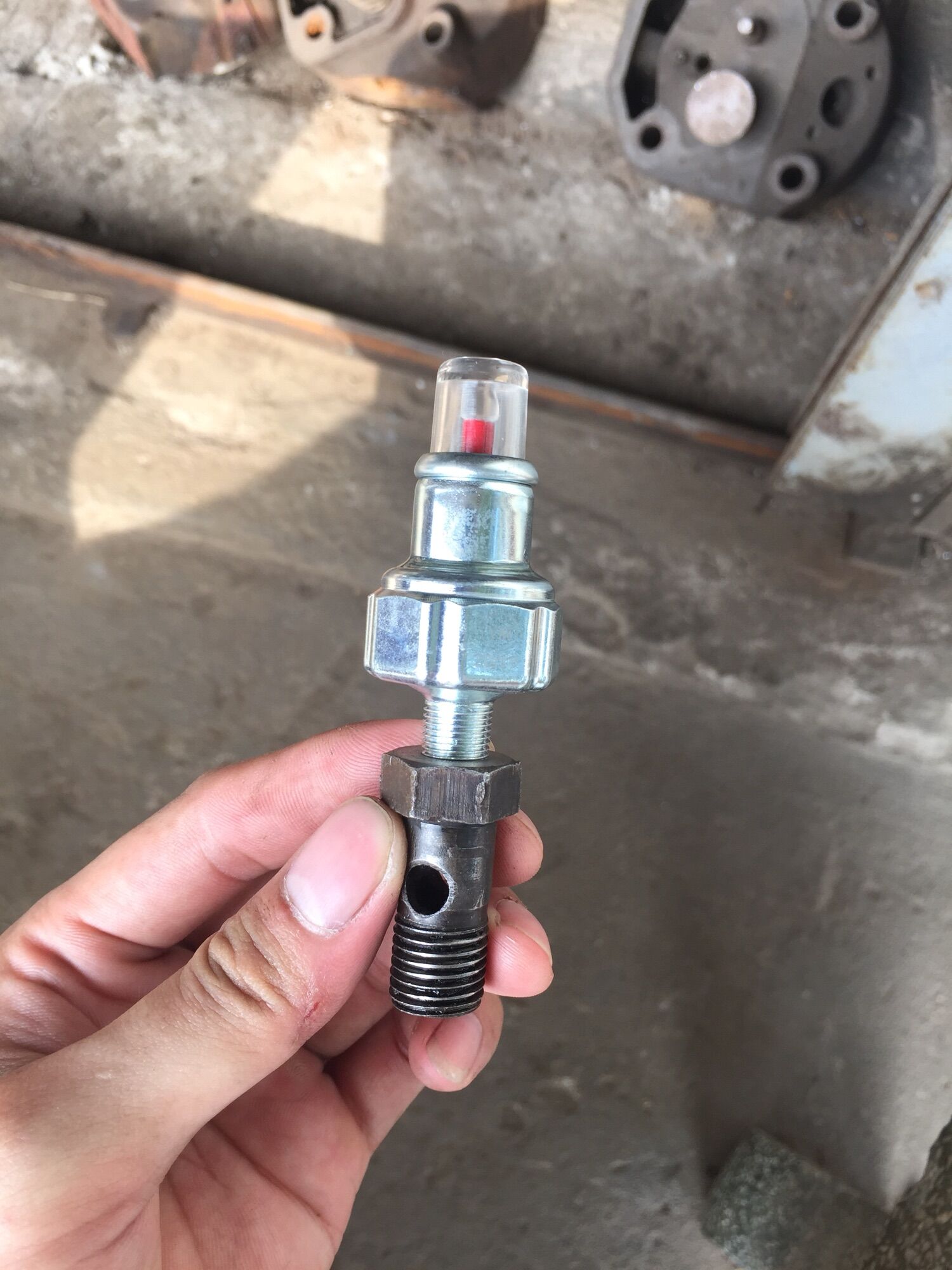 Báo nhớt D24 Jiangdong , Rv125