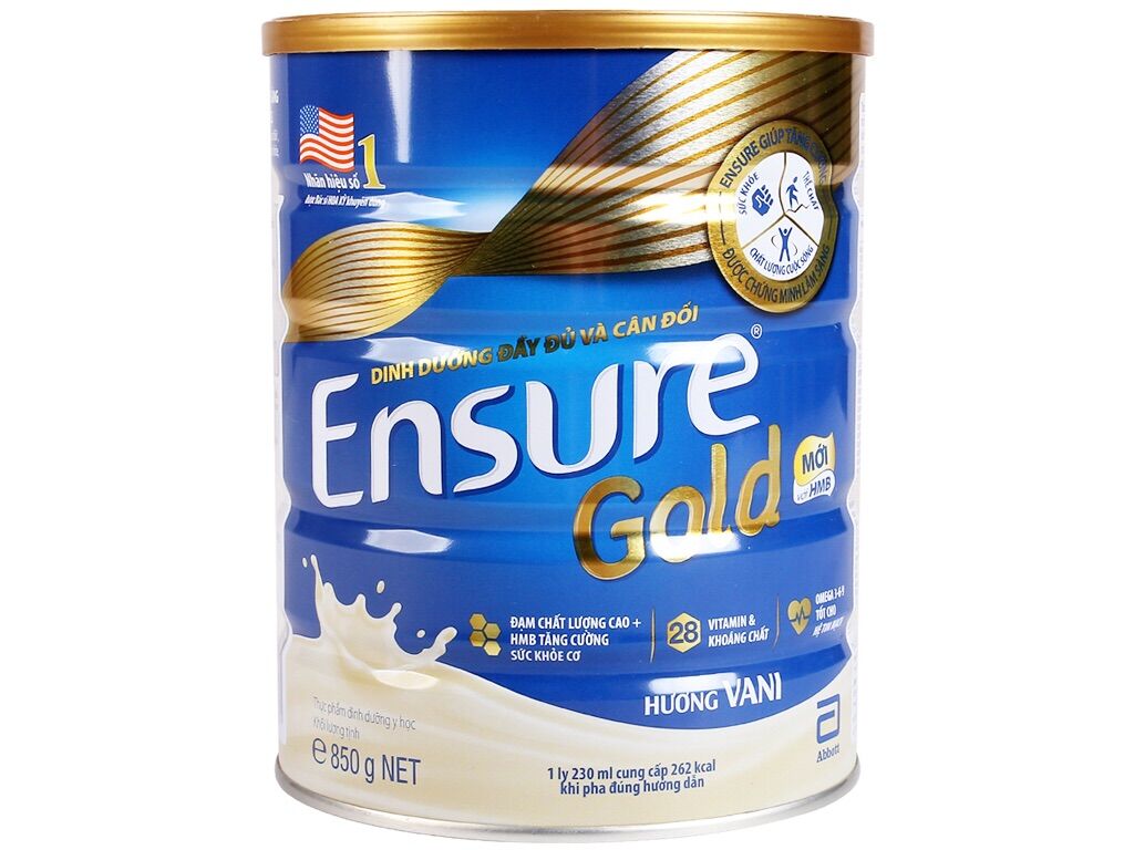 Sữa ensure gold 850g
