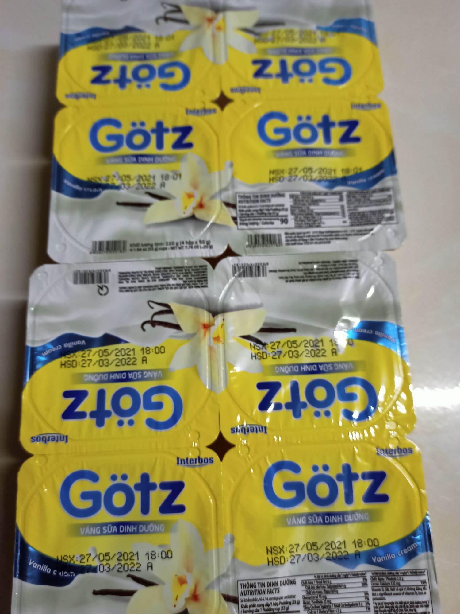 COMBO 32H VÁNG SỮA GOTZ ( HOFF) - ĐỨC
