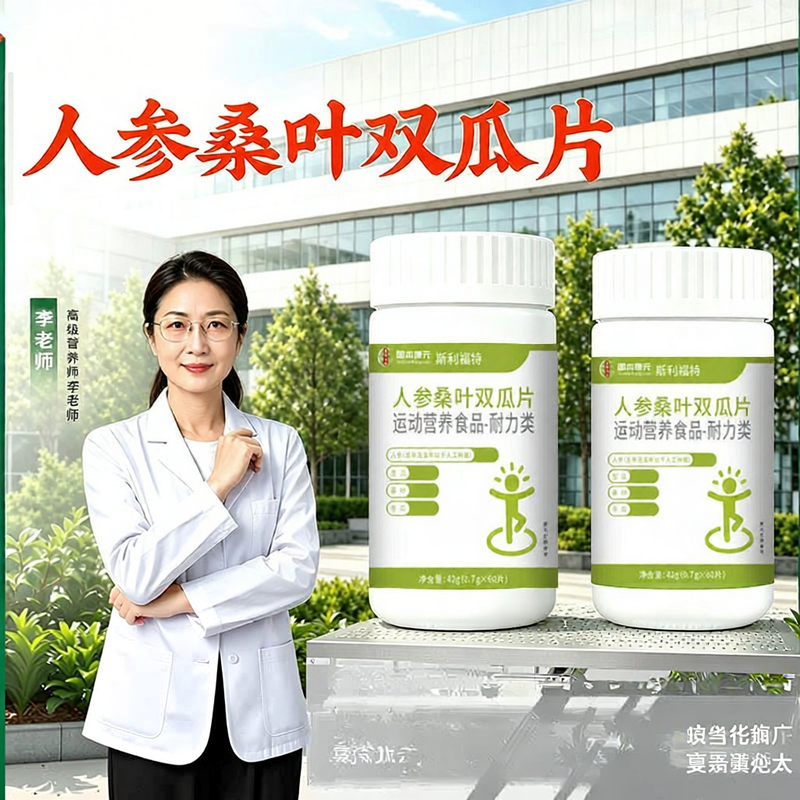 Viên Nén Chiết Xuất Thảo Dược Với Đá Băng Nhân Sâm Khổ Qua Lá Dâu Và Mạch Đông