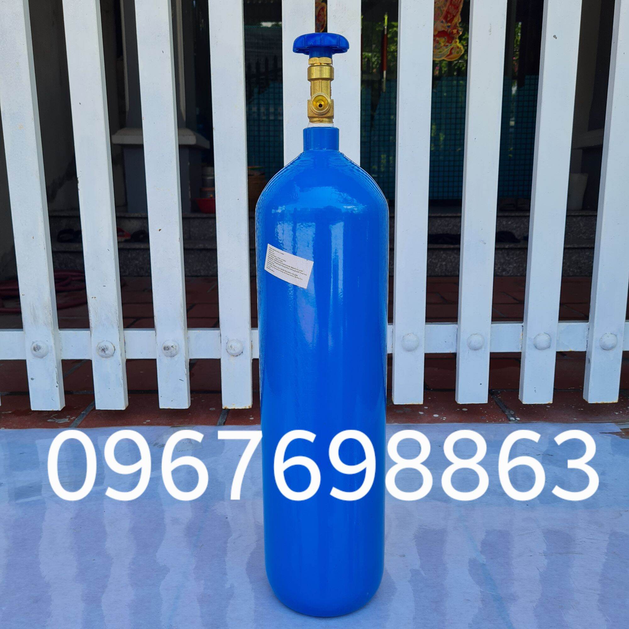 Bình Khí Oxy 9Lít Đã Nạp Khí
