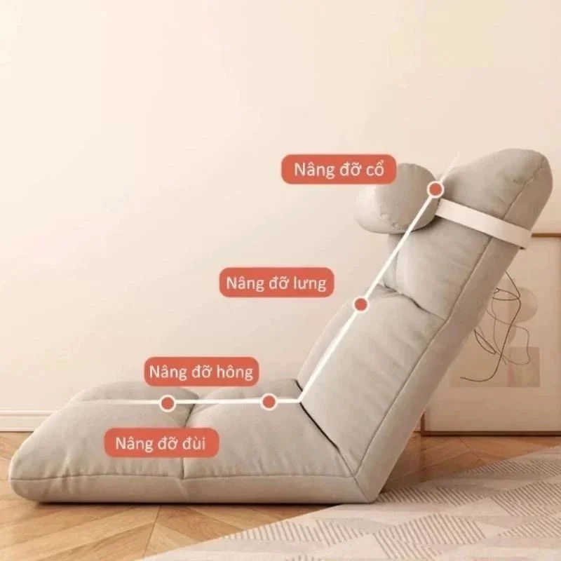 Ghế Lừa, Ghế Bệt Tựa Lưng Tatami 5 Cấp Độ