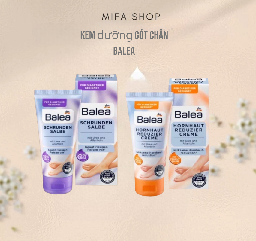 Kem dưỡng gót chân balea
xuất xứ : nội địa đức
dung tích : 50ml