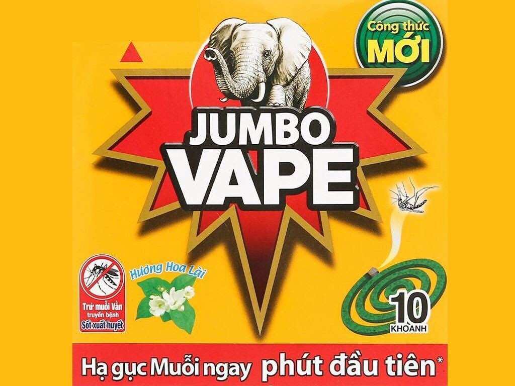 NHANG MUỖI JUMBO HƯƠNG HOA LÀI