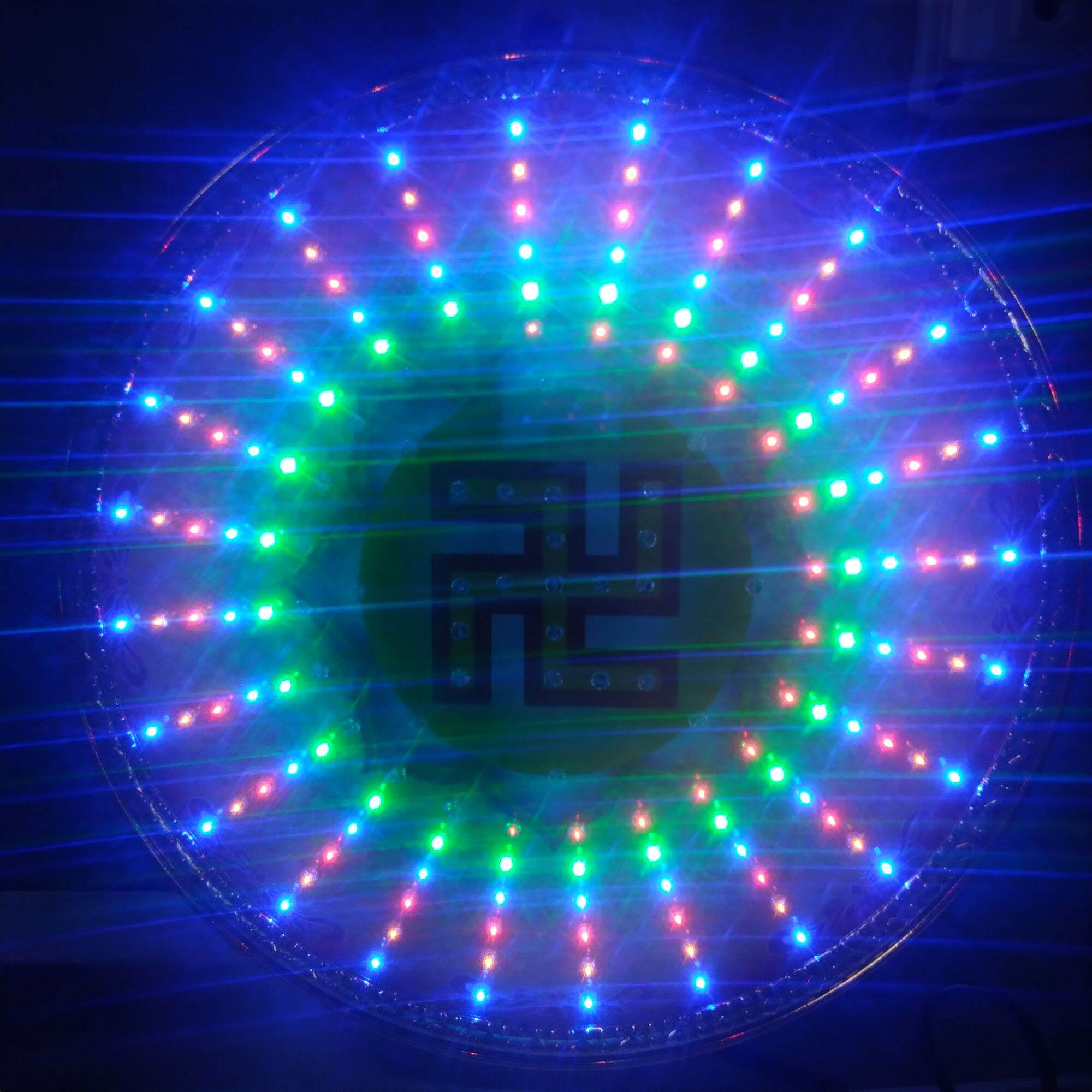 [FREESHIP] HÀO QUANG  Led hoa sen 25Cm