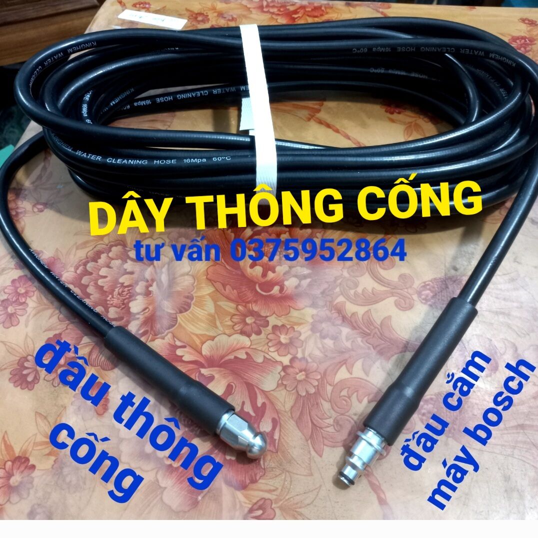 dây rửa xe cho máy BOS.CH