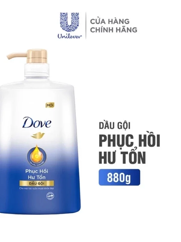dầu gội dove 900gr