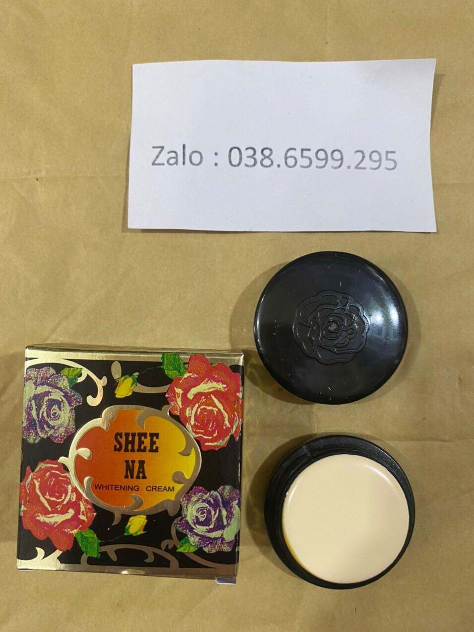 Kem bông Hồng đen shee na hủ 5g (lẻ)
