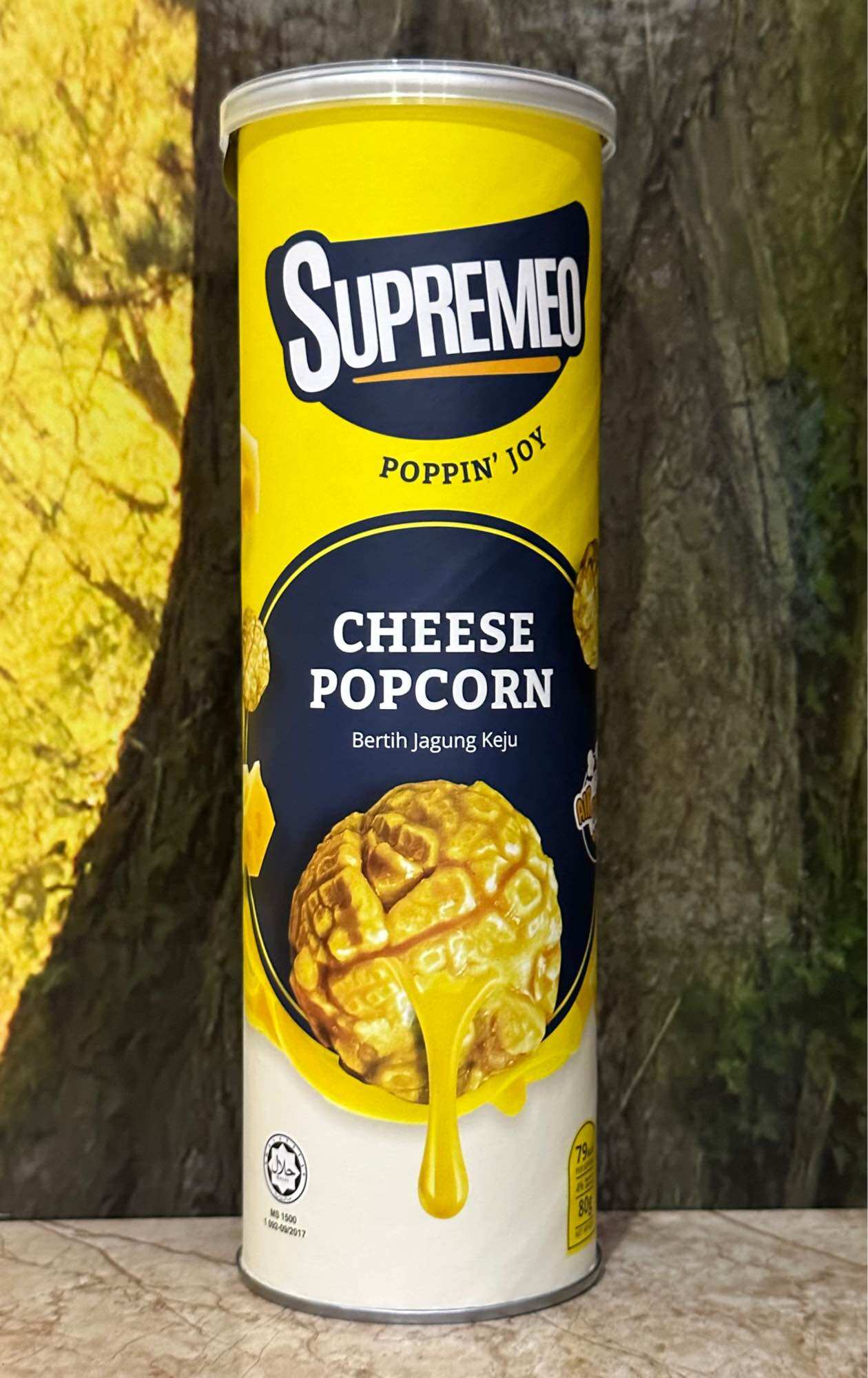 Bắp Rang Supremeo Malaysia /Lon 80g