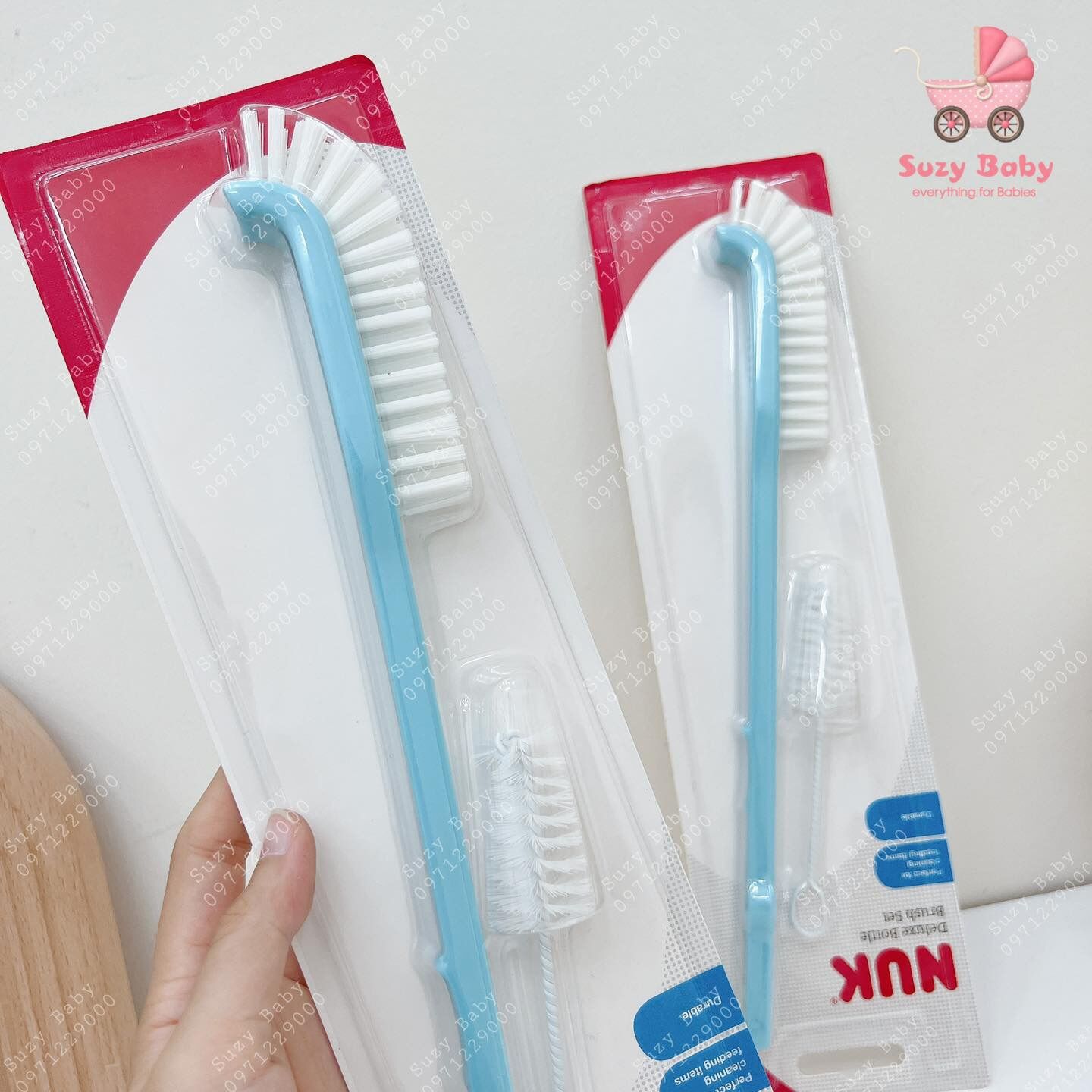 Bộ chổi cọ rửa bình sữa đa năng Nuk