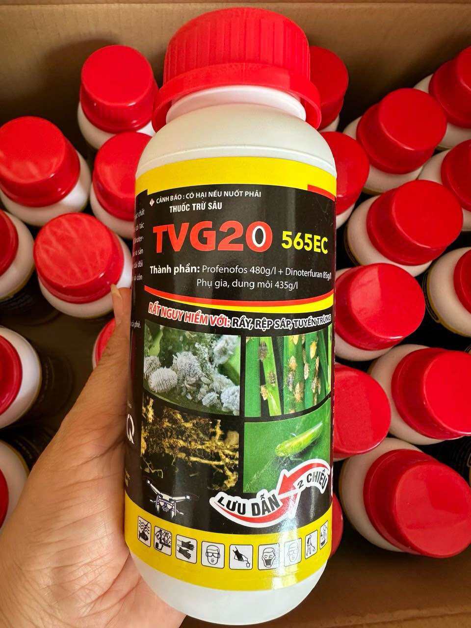 TVG20 565EC CHAI 400ml chuyên trừ rầy rệp sáp tuyến trùng