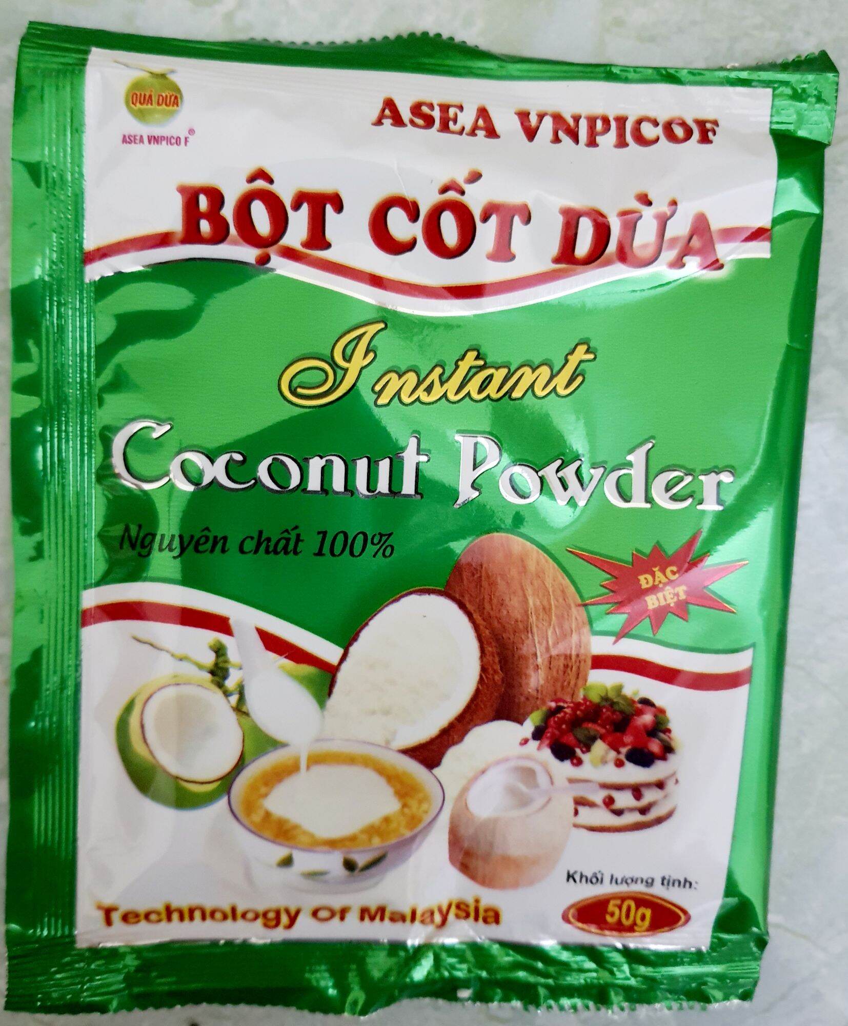 Bột cốt dừa 50gr (5 gói)