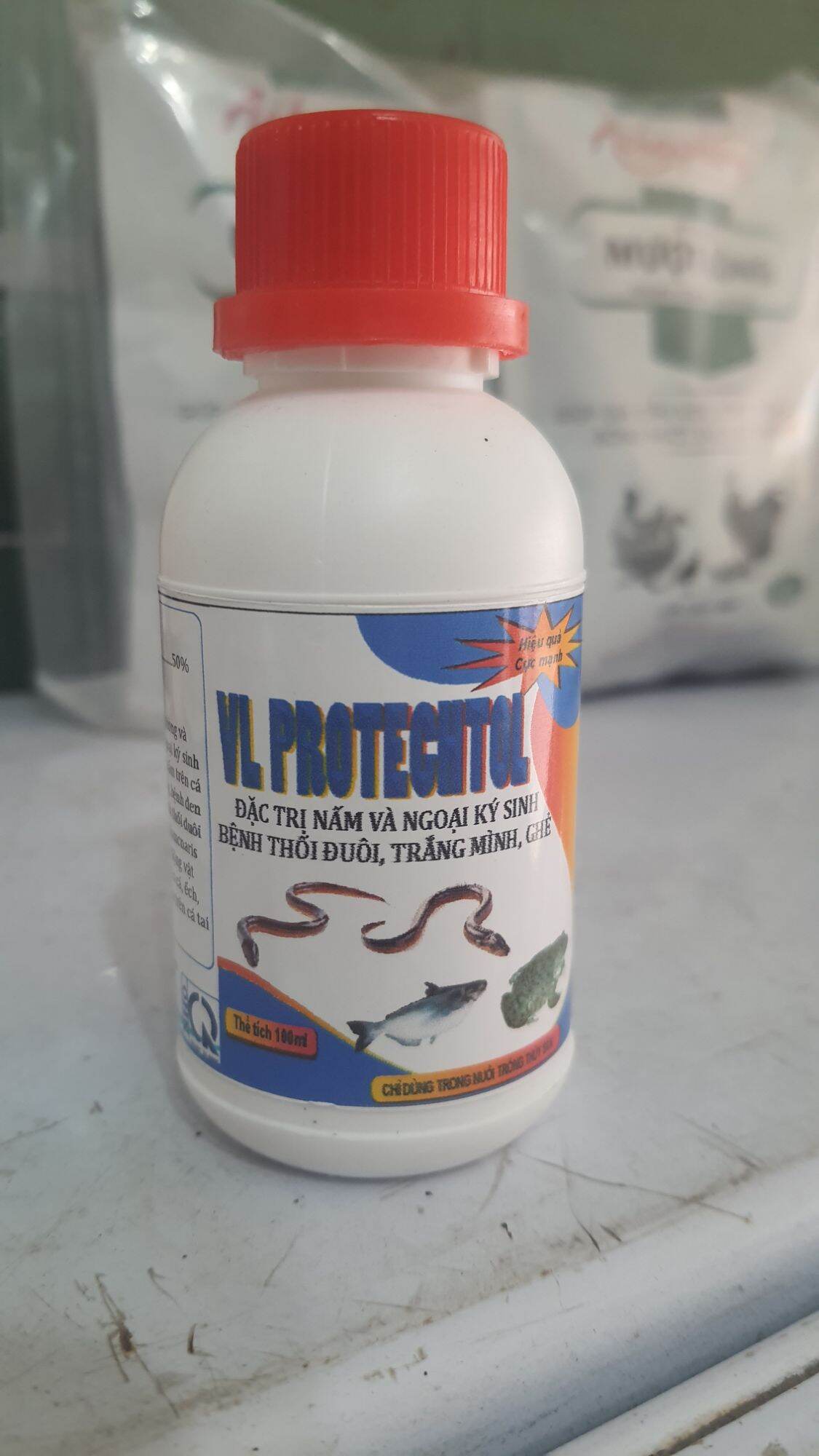 Tri nấm cho lươn Tri thối đuôi cho lươn 100ml