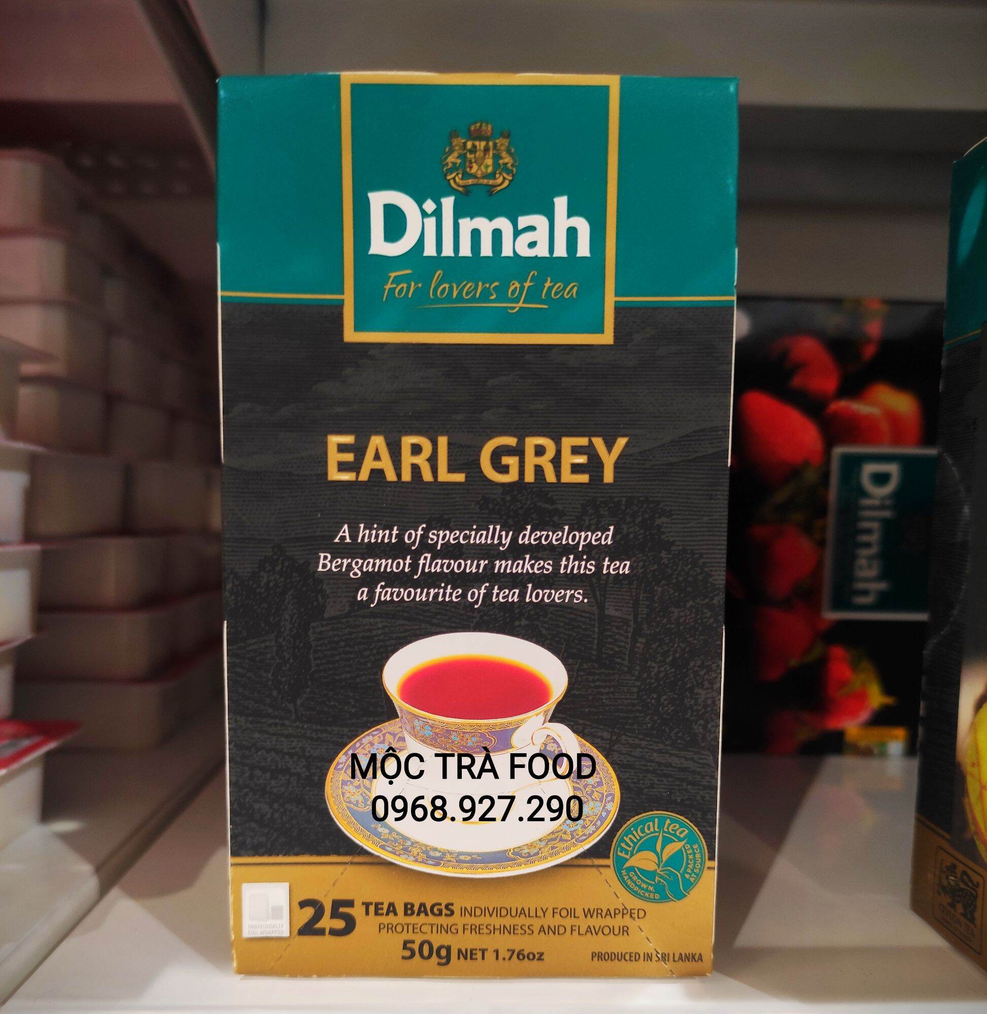 Trà Bá Tước Dilmah Earl Grey MỘC TRÀ FOOD