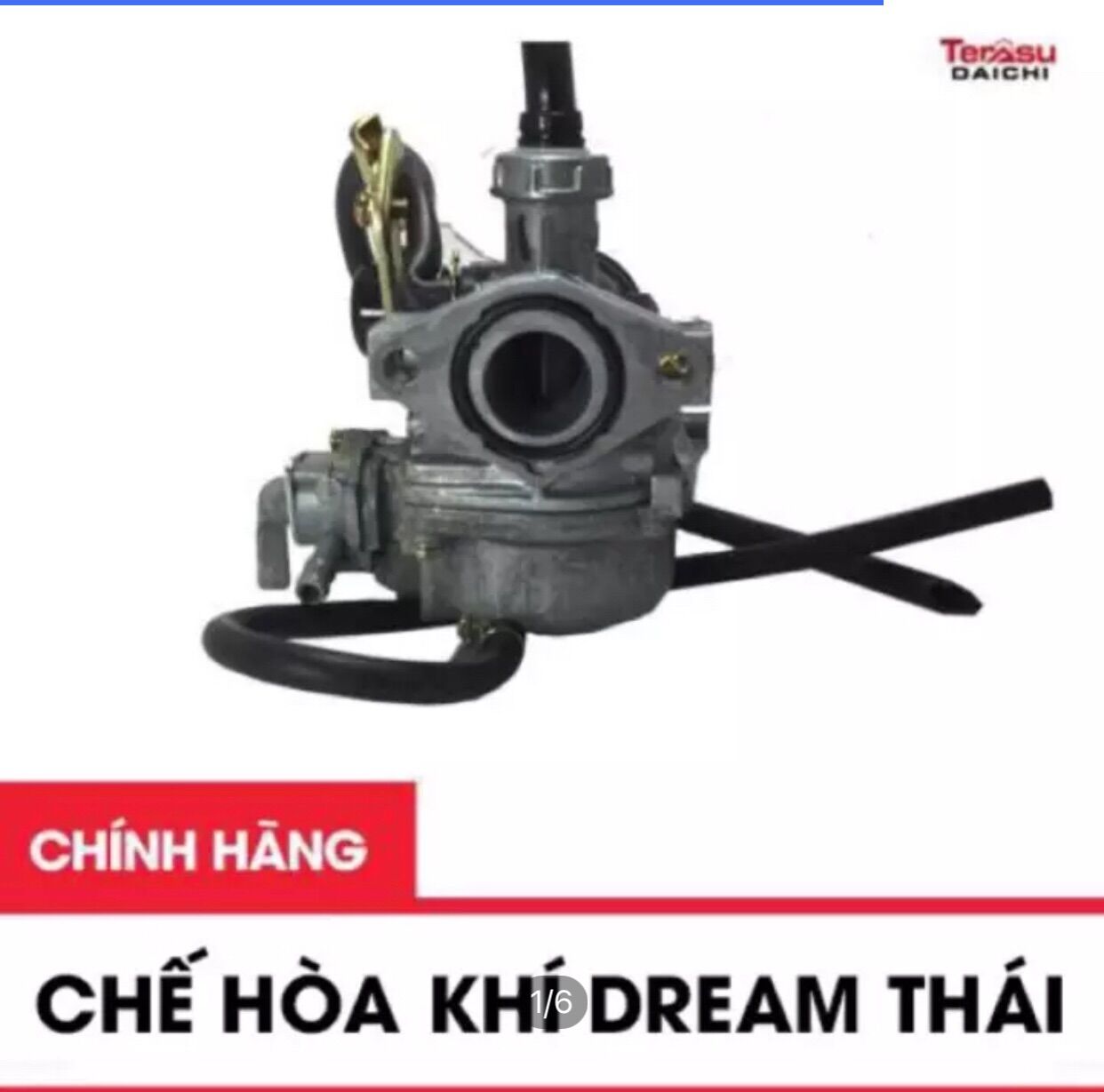 Chế hoà khí Honda dream keihin / bình xăng con wave
