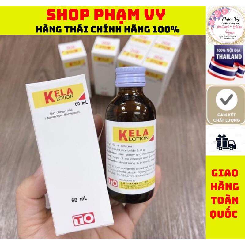 Nang lông kela lotion 60ml