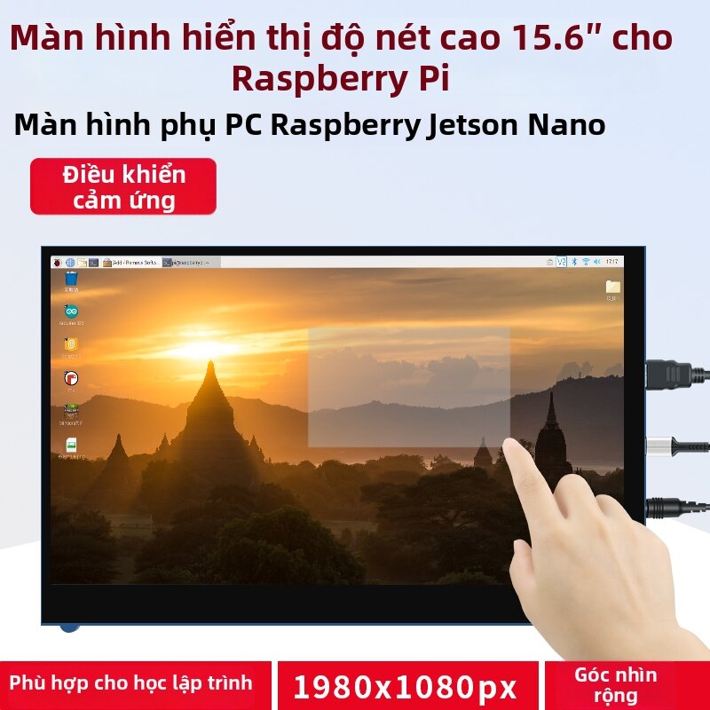 Touch HD Wide View Angle Display 15.6 inch Giá 3,872,000 Đồng*Miễn phí vận chuyển