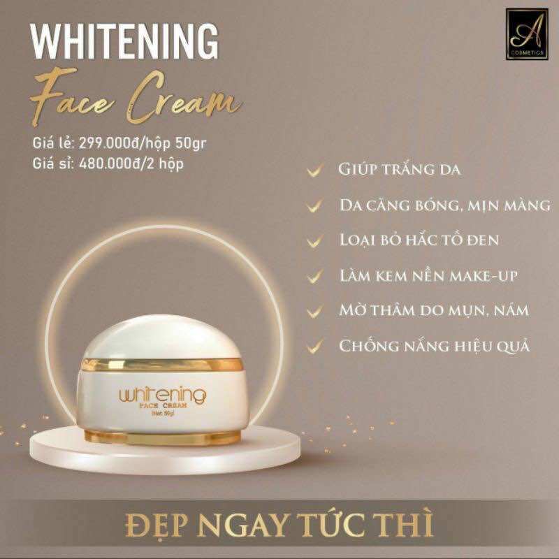 Kem Face Pháp A Kem dưỡng trắng da mặt
