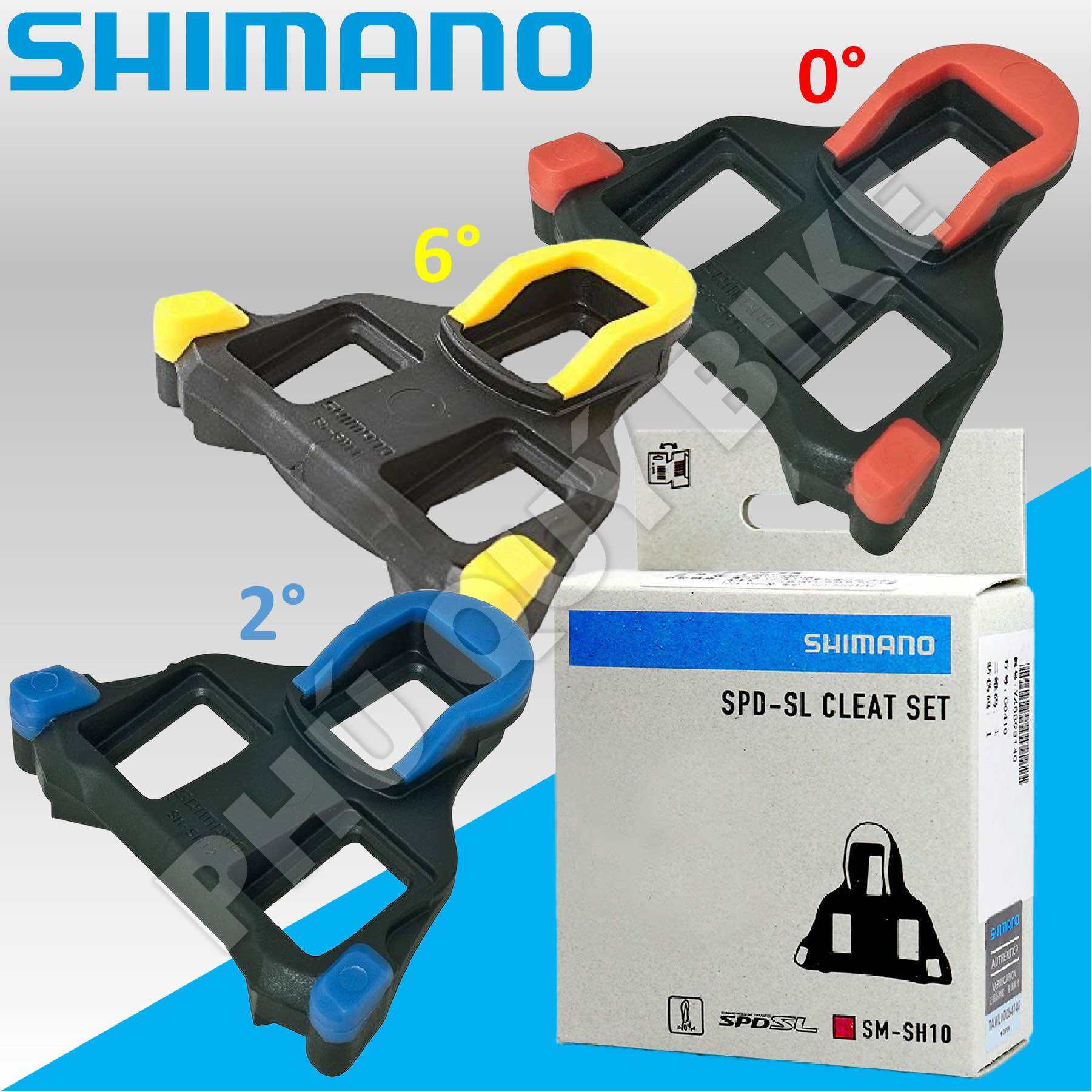 Can Cá Pedan Xe Đạp SHIMANO SPD-SL Cleats SM-SH10 / SM-SH11 / SM-SH12 (LOẠI HỘP GIẤY)
