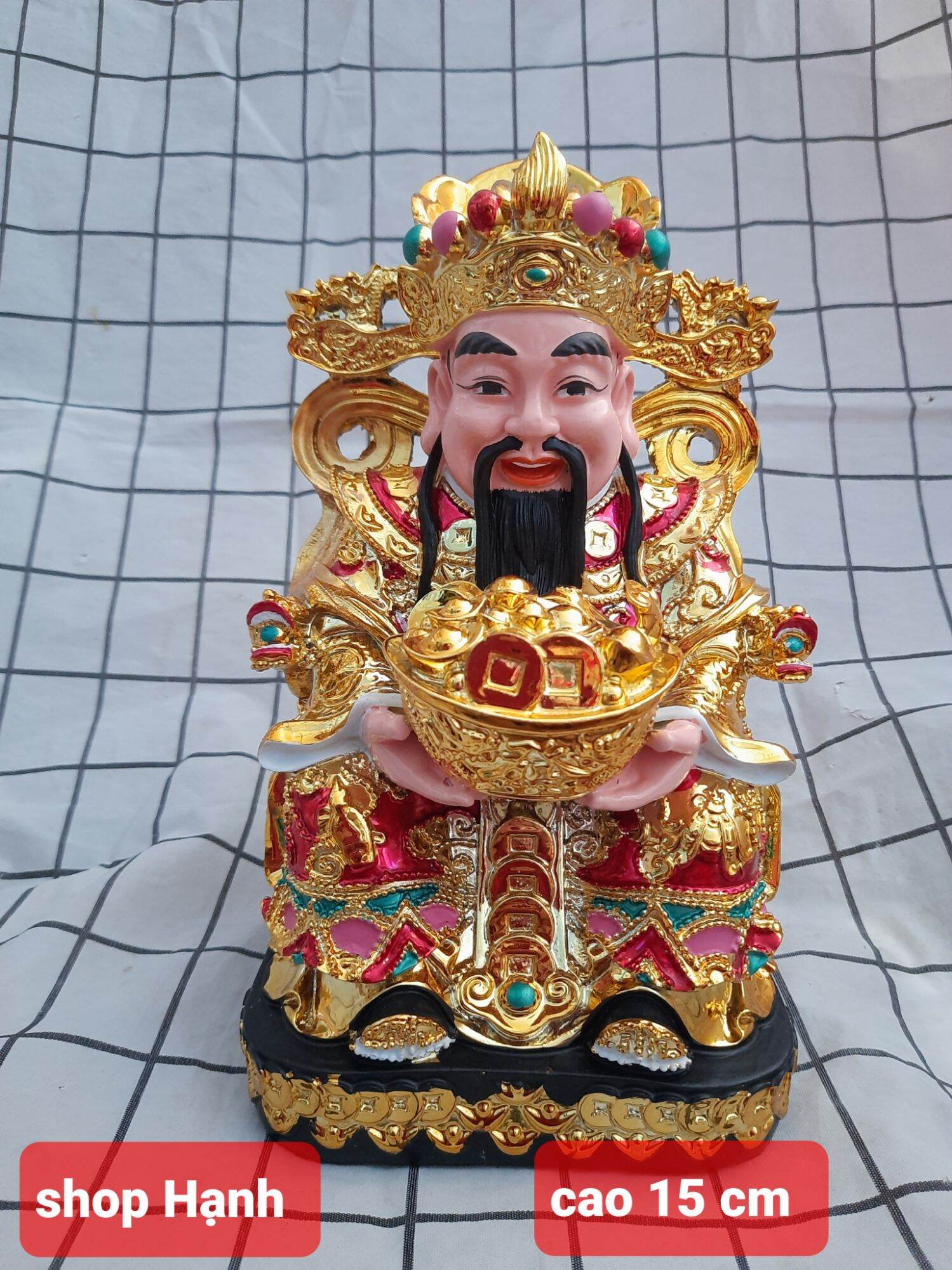 Thần Tiền poly vàng kim