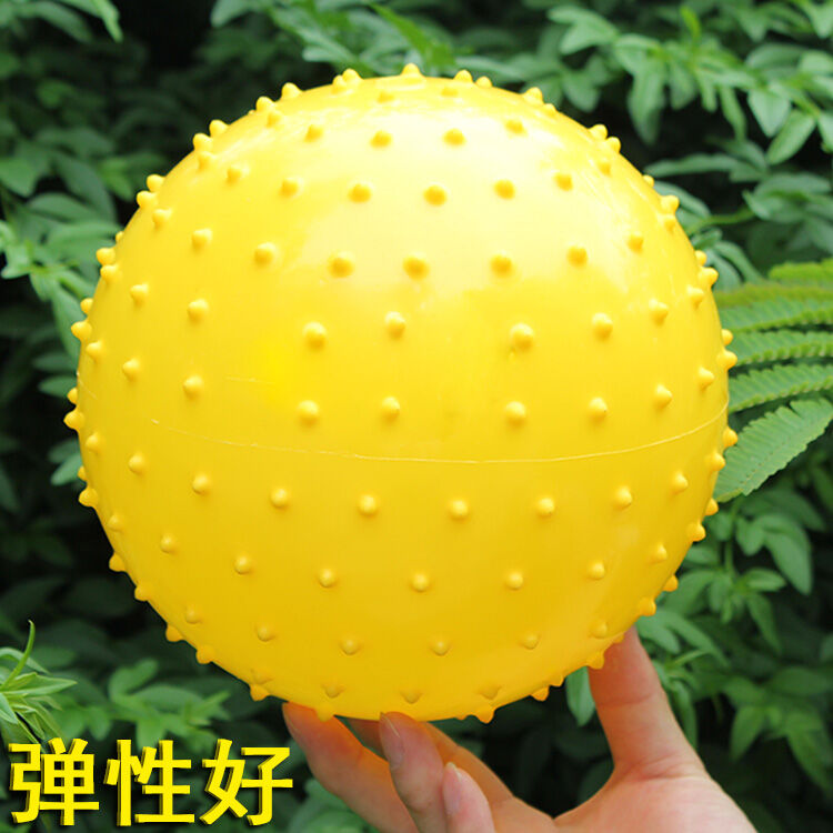Bóng massage le bao da mềm 6789 inch trẻ em trẻ em bơm hơi tay nắm sóng cảm giác tập luyện thể dục nhịp điệu
