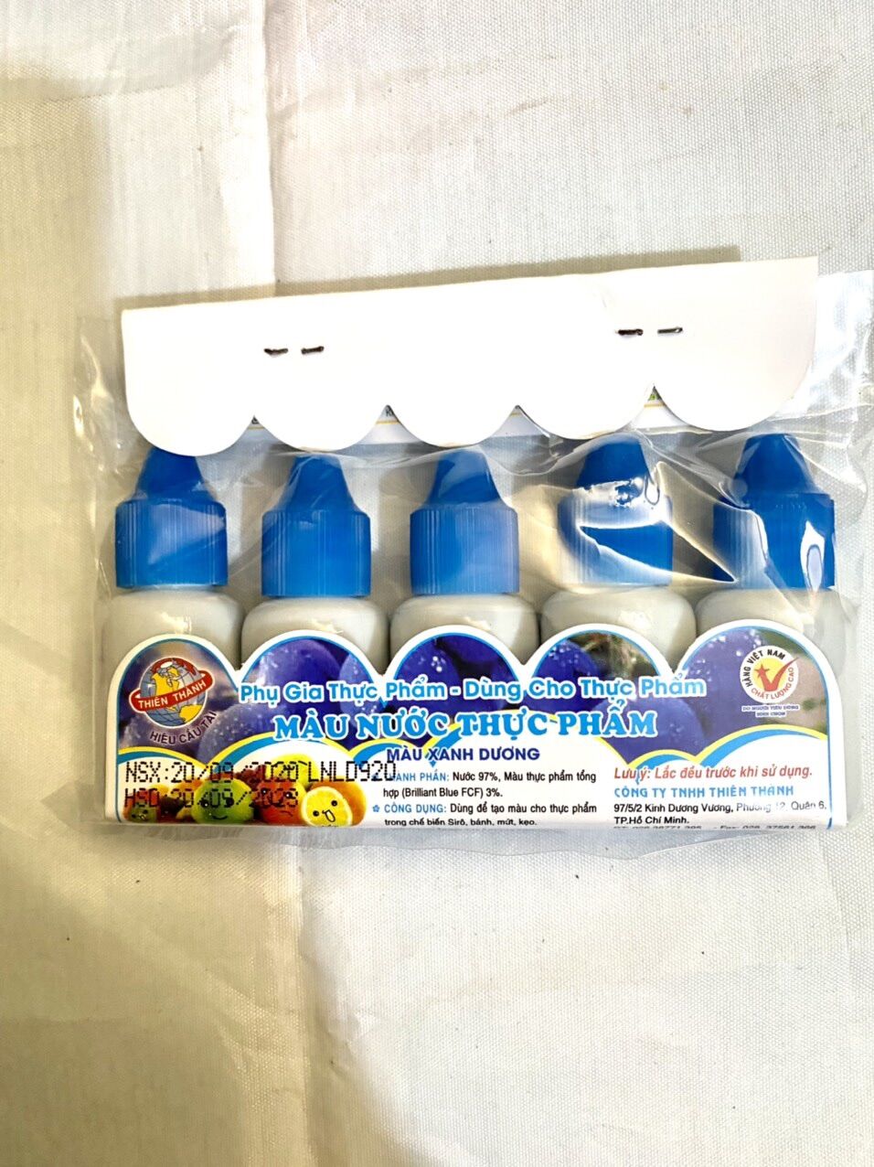 Màu thực phẩm ( sét 12lọ)