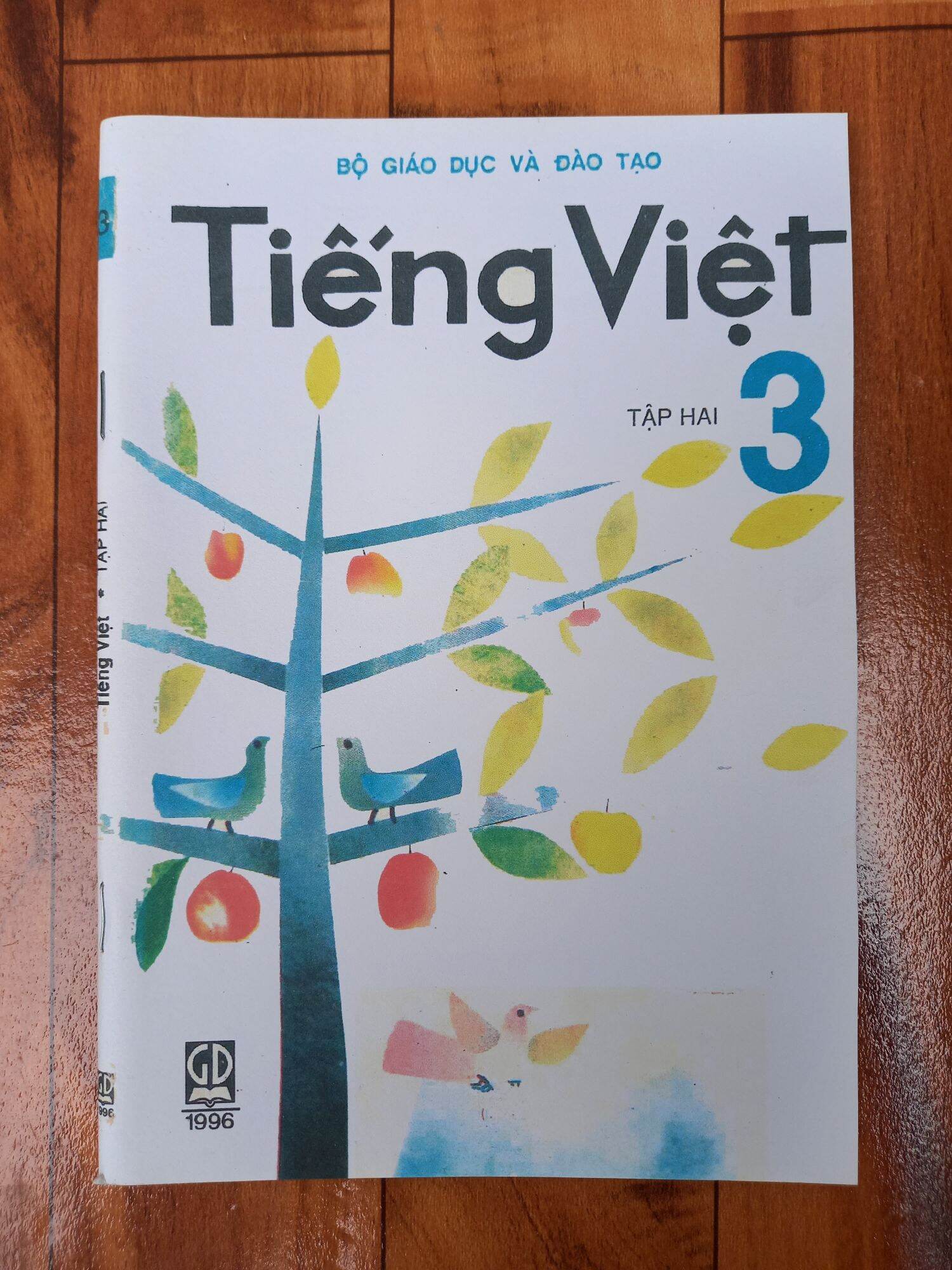 Tiếng Việt lớp 3 tập 2 (thế hệ 8x 9x bản scan in màu lại)