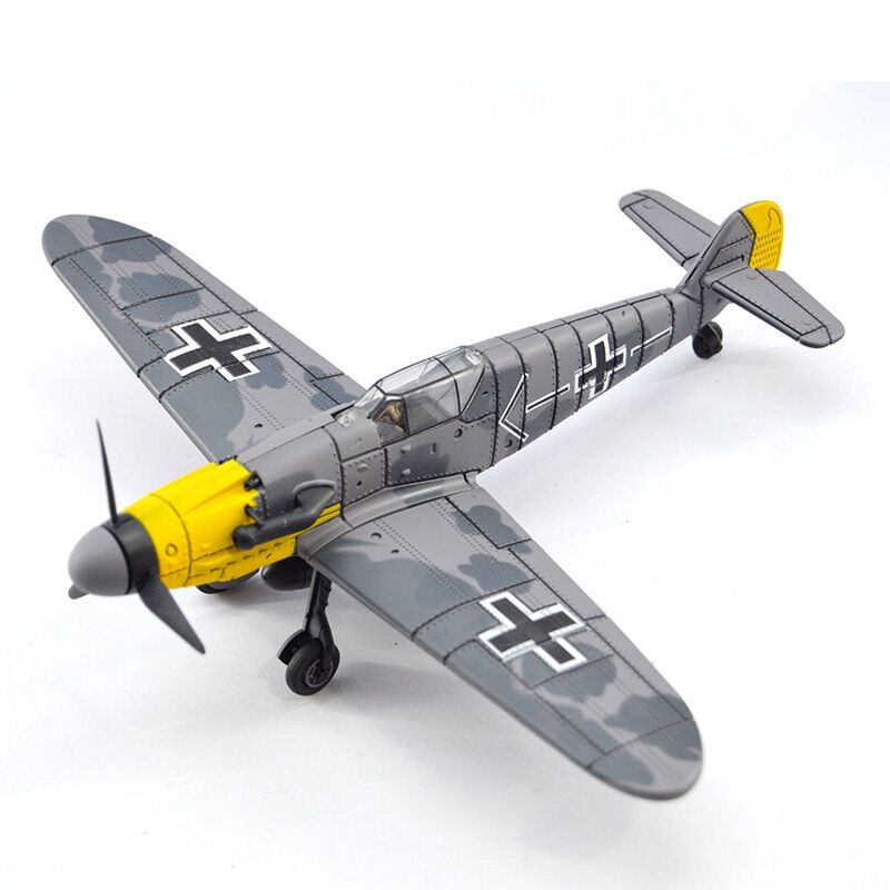 Đồ Chơi Mô Hình Lắp Ráp 4D Model Nhựa Tỷ Lệ 1/48 Máy Bay Tiêm Kích Messerschmitt BF 109 Đức Trong Thế Chiến
