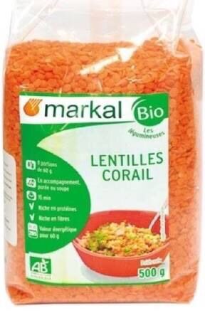 (Tách lẻ 100g) Đậu lăng đỏ Markal