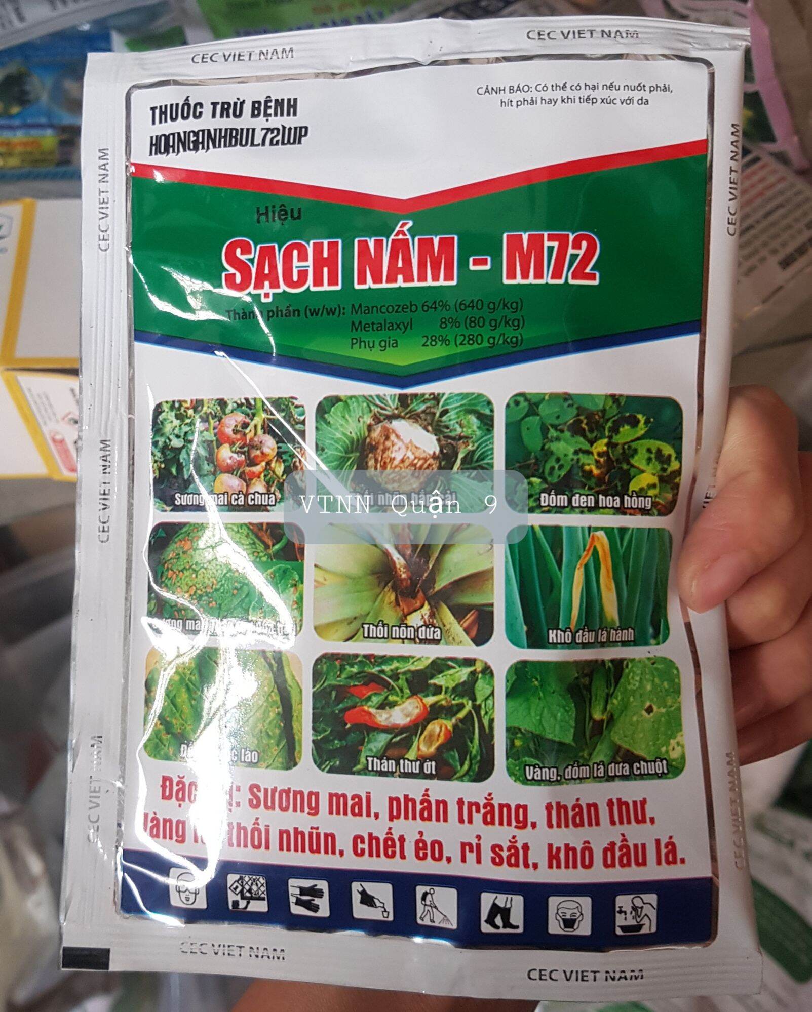 Trừ nấm m72