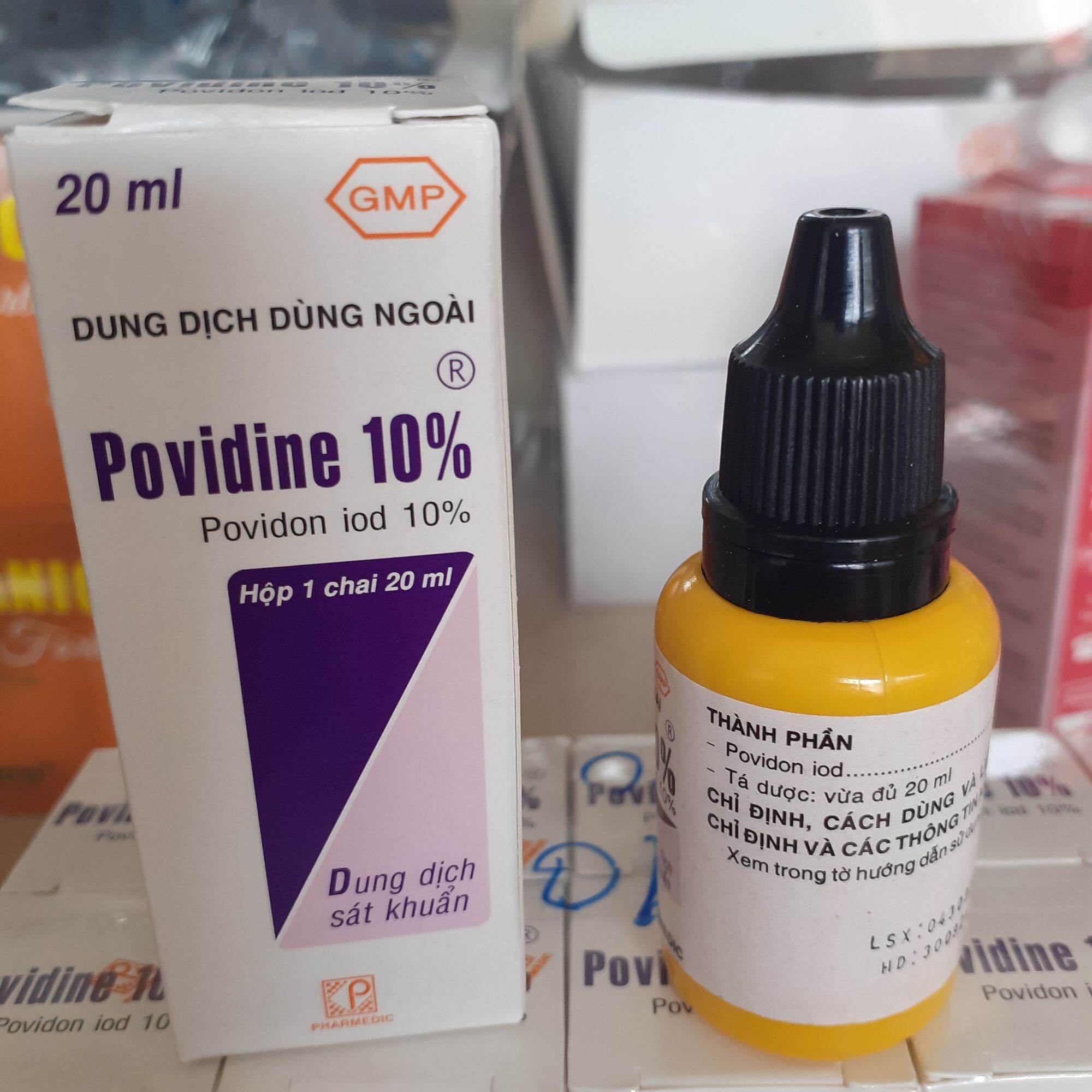 POVIDINE 10% RỬA VẾT THƯƠNG XÁT TRÙNG