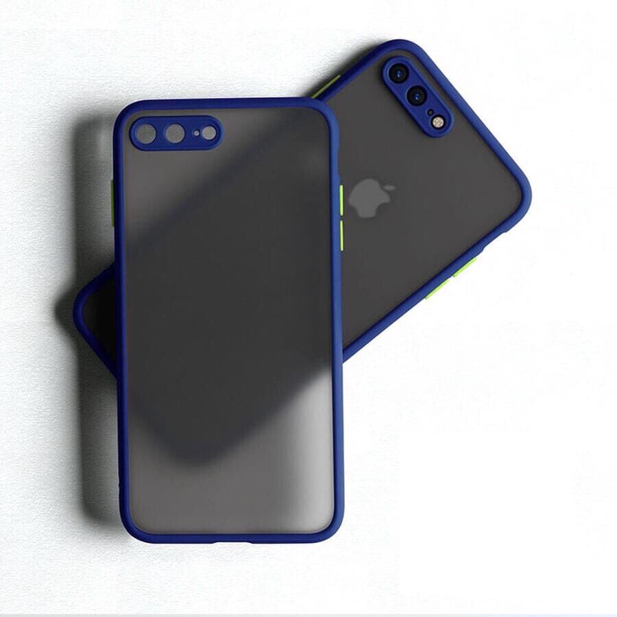 Ốp Iphone Lưng Nhám Nhiều Màu Bảo Vệ Camera (Basic Cam)