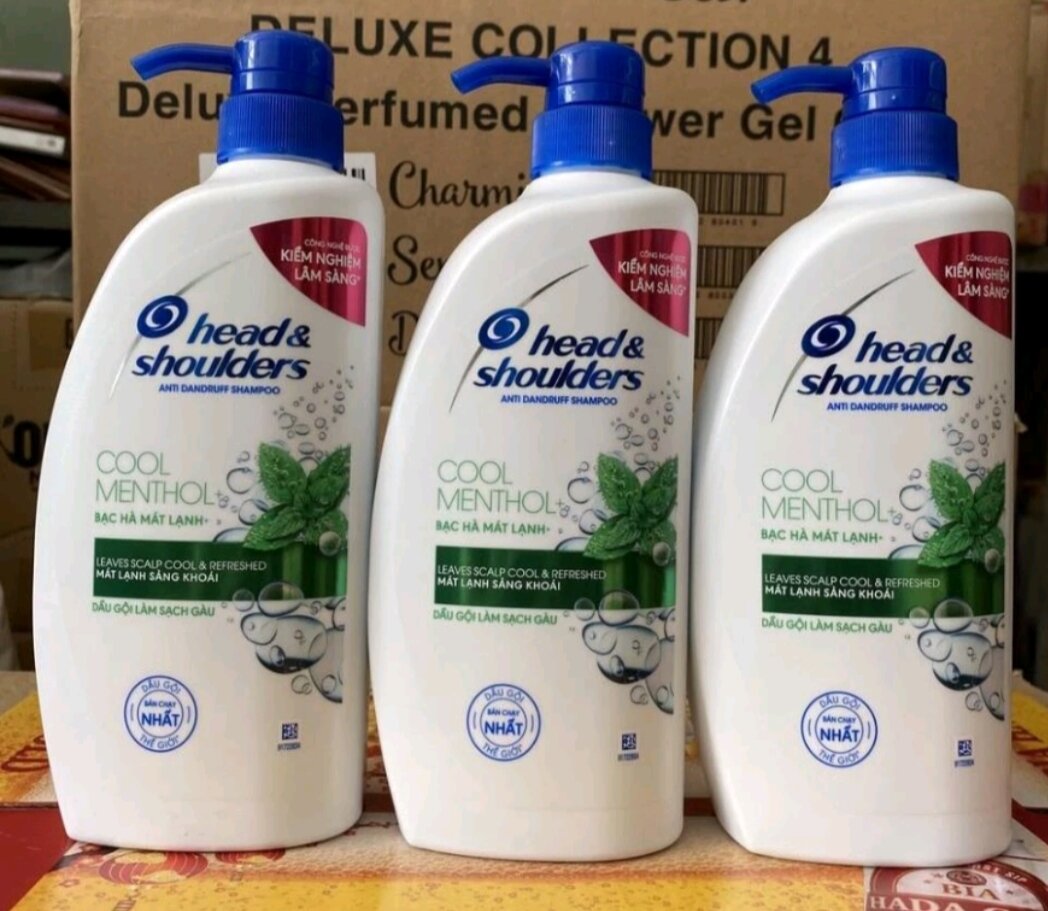Dầu Gội Head & Shoulders bạc hà 625ml