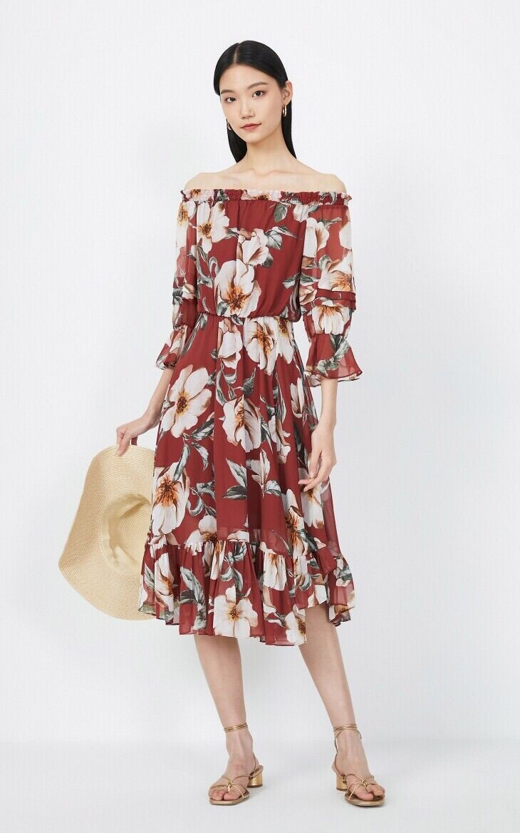 Đầm trễ vai Vero Moda
