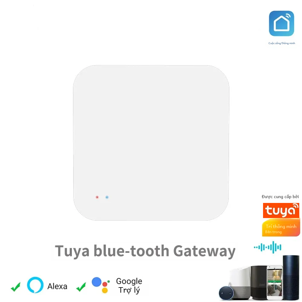 Tuya Smart Gateway Hub Hub Home tương thích Bluetooth với Alexa Google Home Tương thích không phải Giao thức Zigbee Sẵn sàng đi