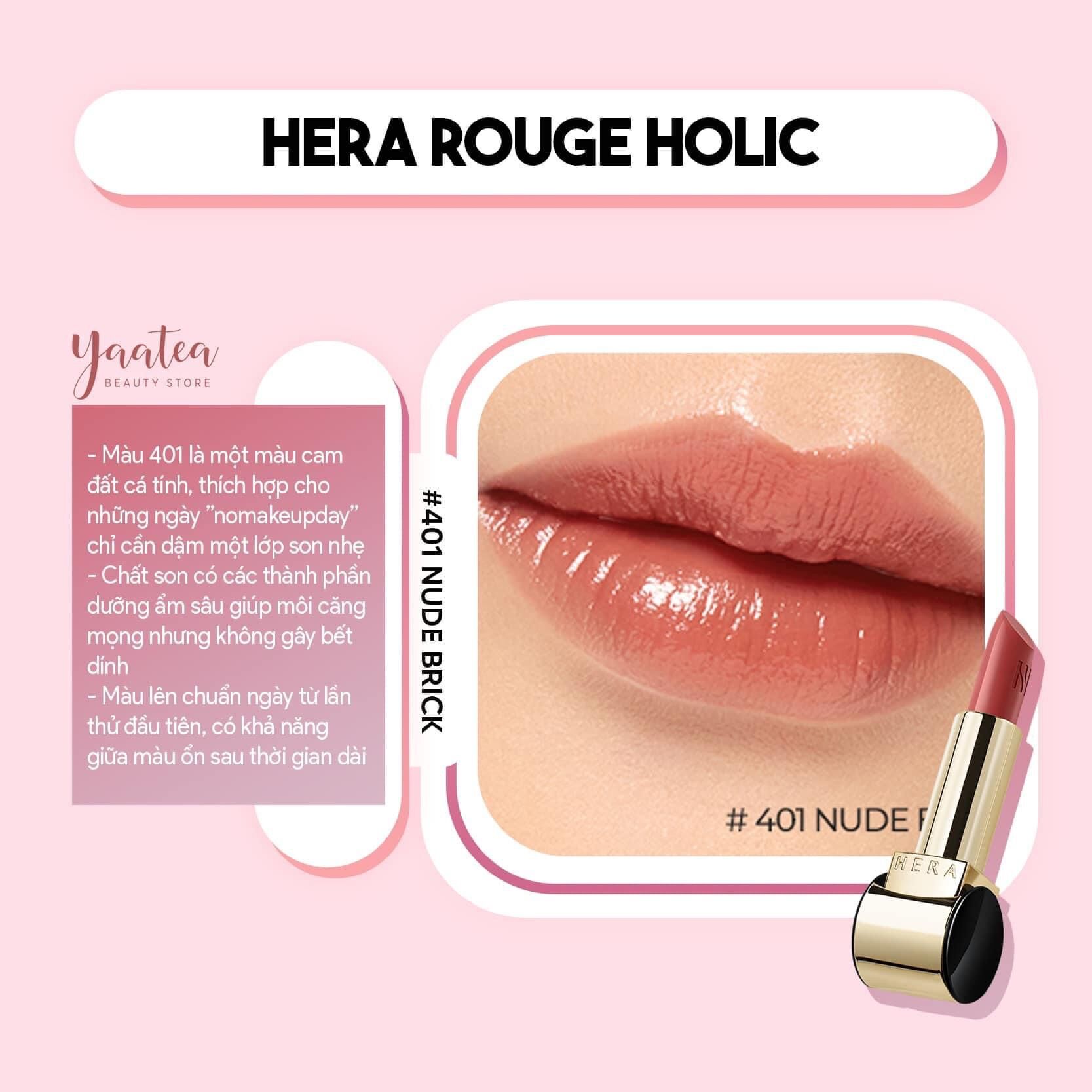 Son Thỏi Hera Rouge Holic