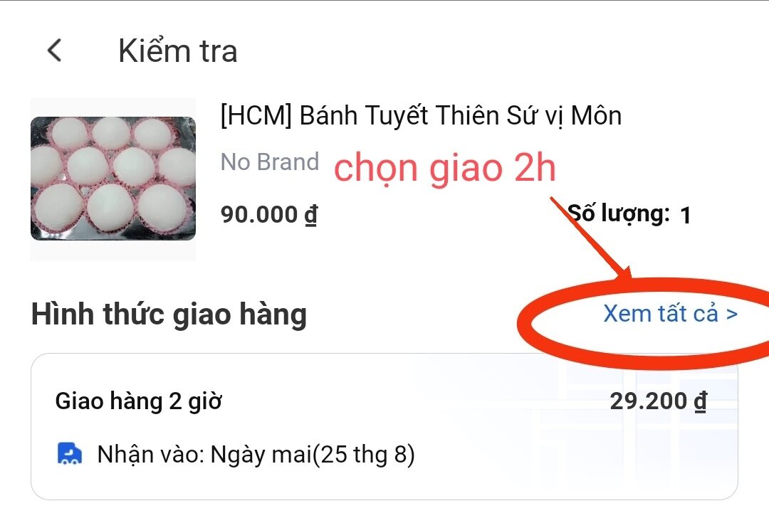 [HCM - chỉ ship kênh giao 2H] Bánh Tuyết Thiên Sứ vị Thơm ( chỉ giao HCM)