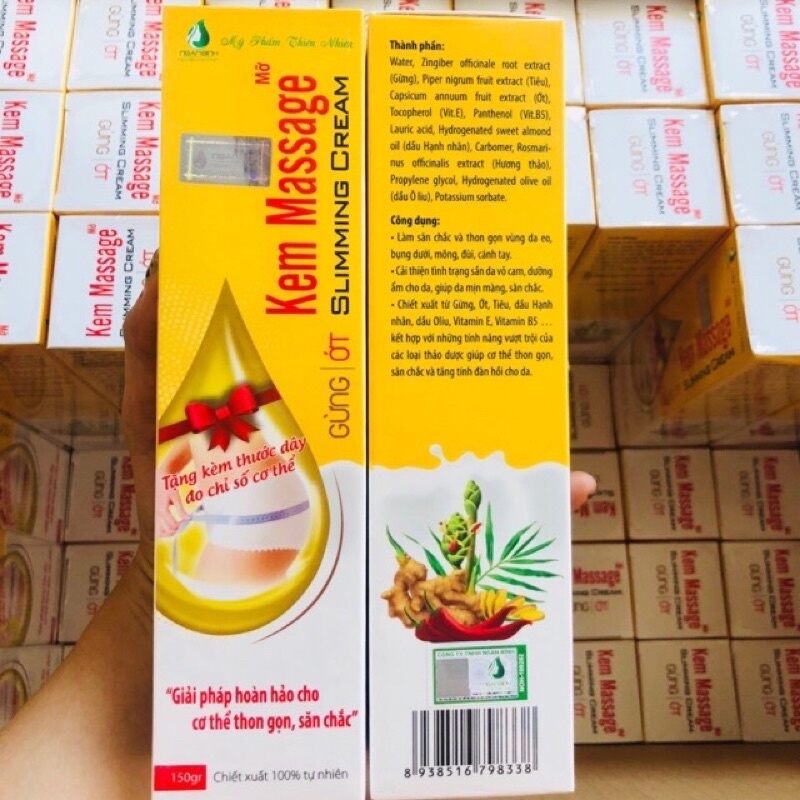 [HCM]kem tan mỡ bụng massager