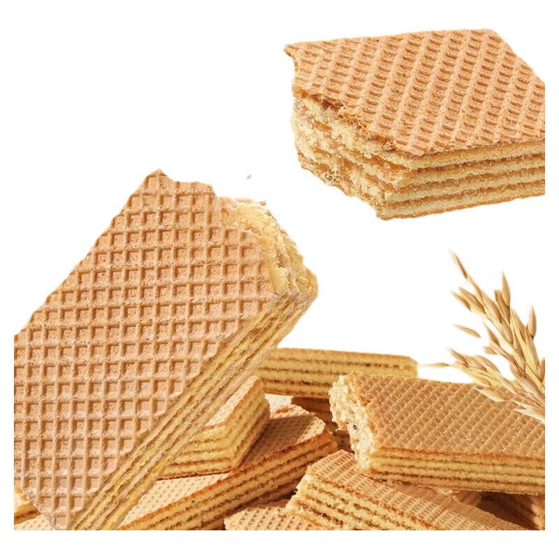 Bánh Wafer Đậu Bắp Trắng Chia Không Đường Thay Thế Bữa Ăn Năng Lượng Bánh Quy No Lâu Giữa Các Bữa Ăn