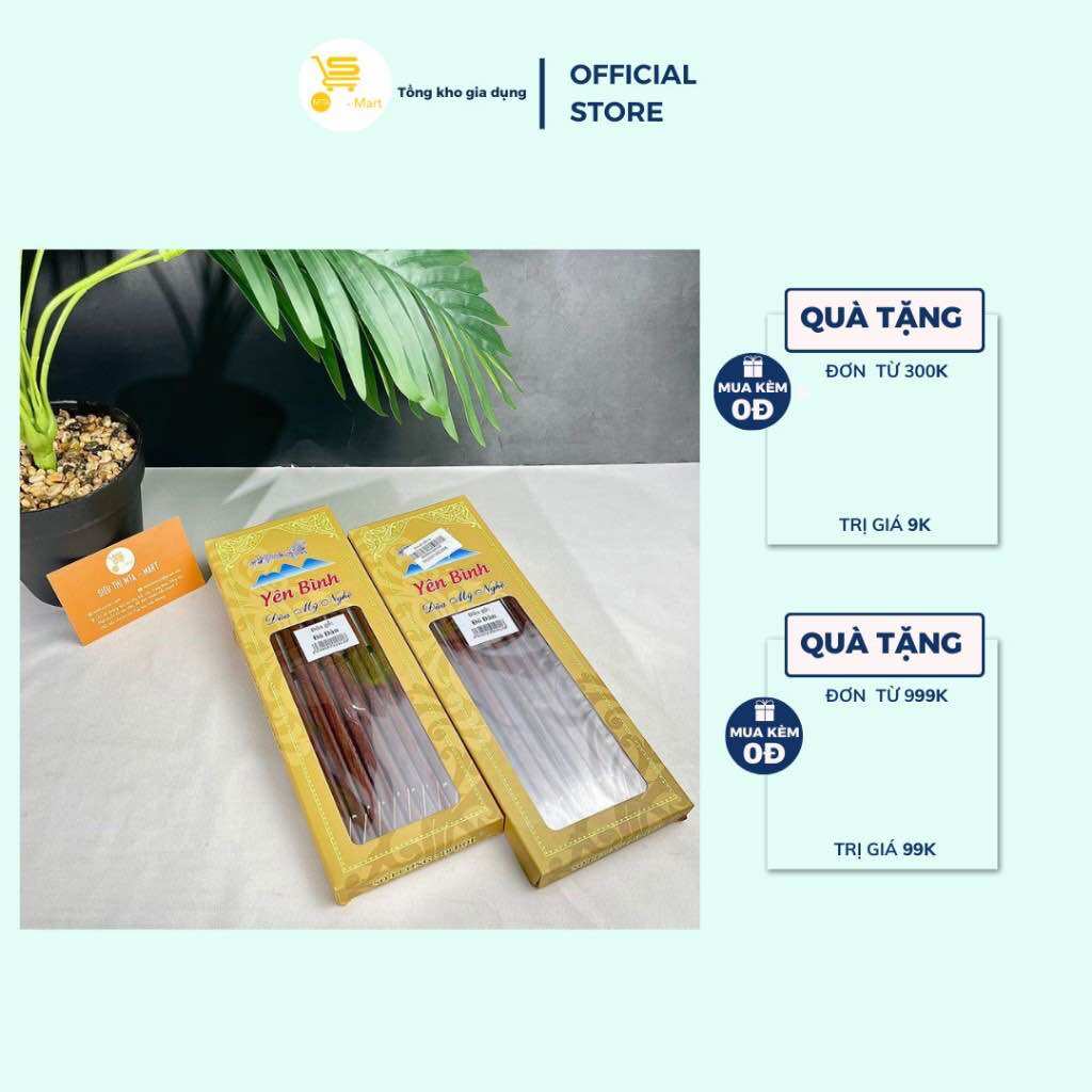 Đũa Gắp Thức Ăn, Đũa Ăn Cơm/ Tiệc, Hộp 10 Đôi Đũa Gỗ Cẩm Lai Mẫu Đẹp, Bền, An Toàn Khi Dùng MTA-MART2