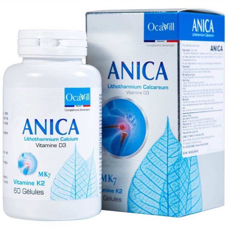Viên Uống Bổ Sung Canxi ANICA ( Canxi hữu cơ )