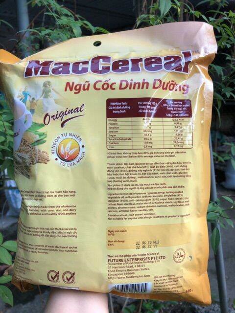 Ngũ cốc dinh dưỡng maccereal 560g