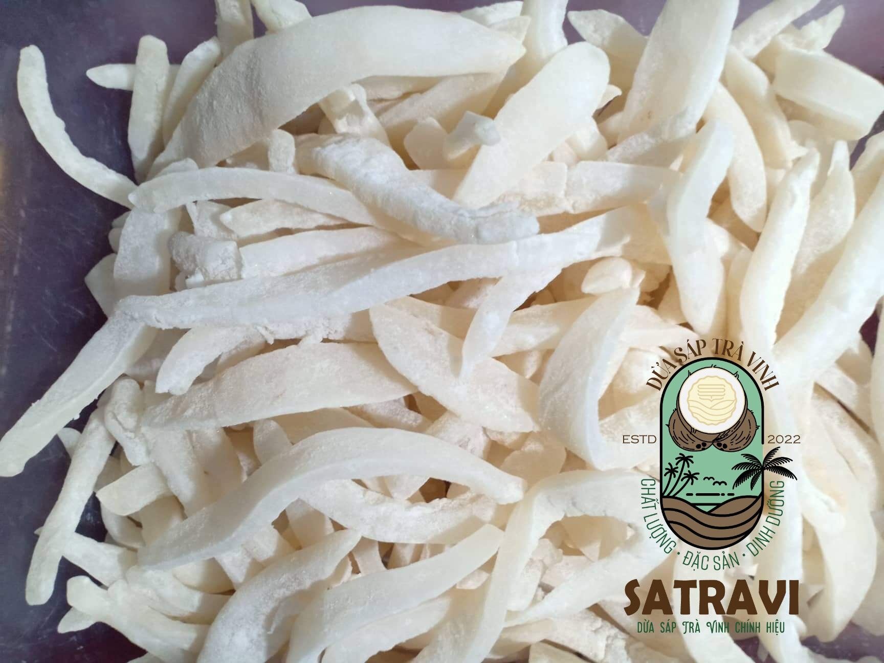 MỨT DỪA SÁP TÚI 500G
