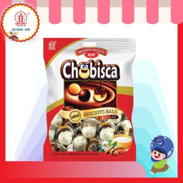 Túi 120g Bánh Socola Chobisca Đức Hạnh
