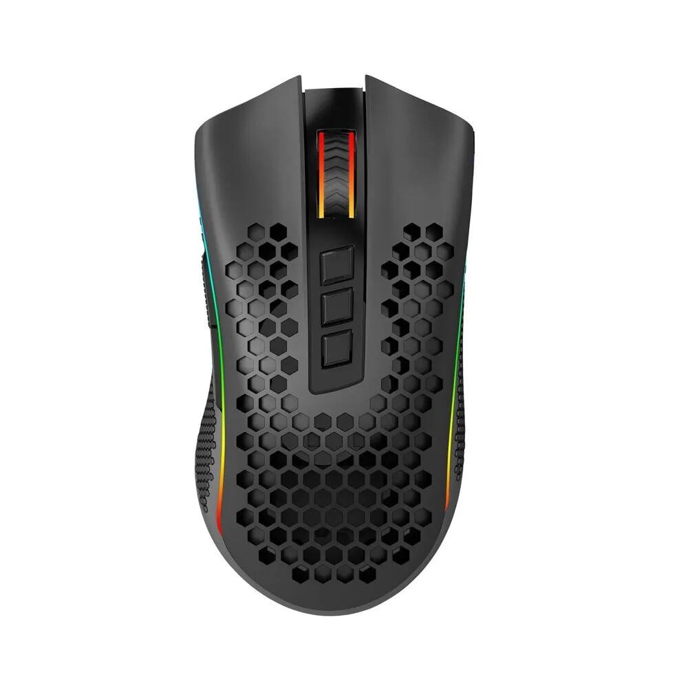 Redragon storm pro m808-ks rgb usb 2.4g không dây chuột chơi game 16000 dpi lập trình tiện dụng cho máy tính gamer chuột máy tính xách tay pc